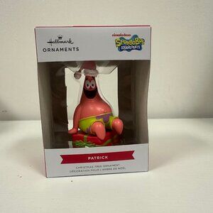 2024 Hallmark SpongeBob SquarePants PATRICK STARFISH Christmas Ornament NEW +BOX